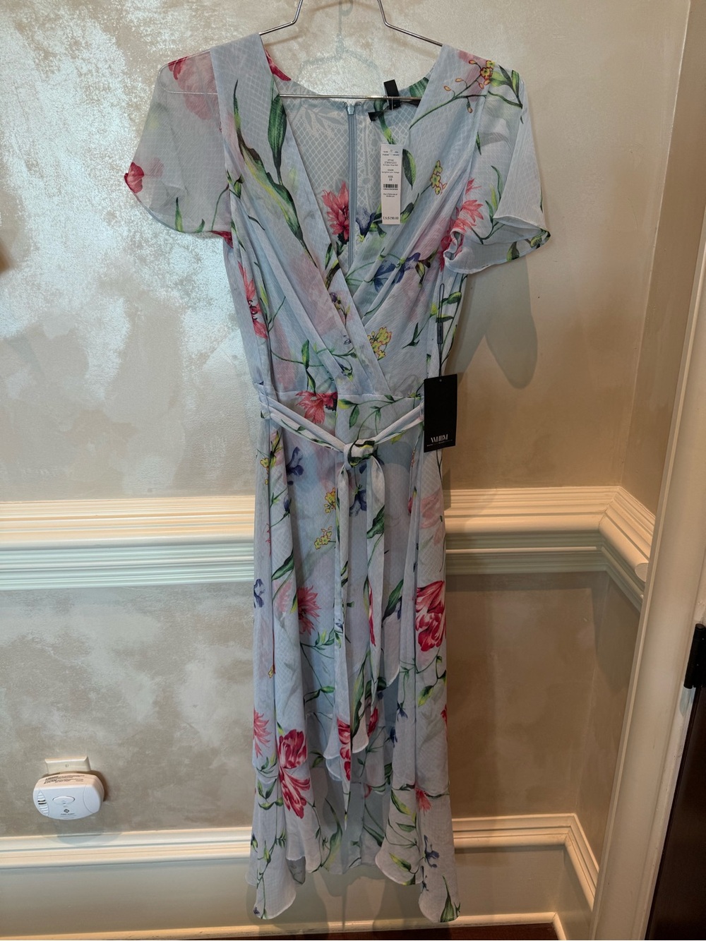 Light Blue Floral Dress by Lush